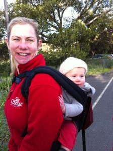 Maree and baby Max